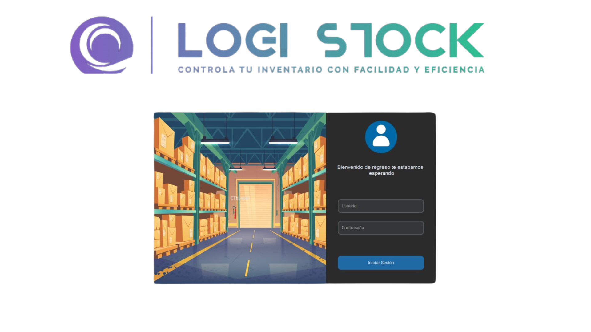 Screenshot of the inventory system
